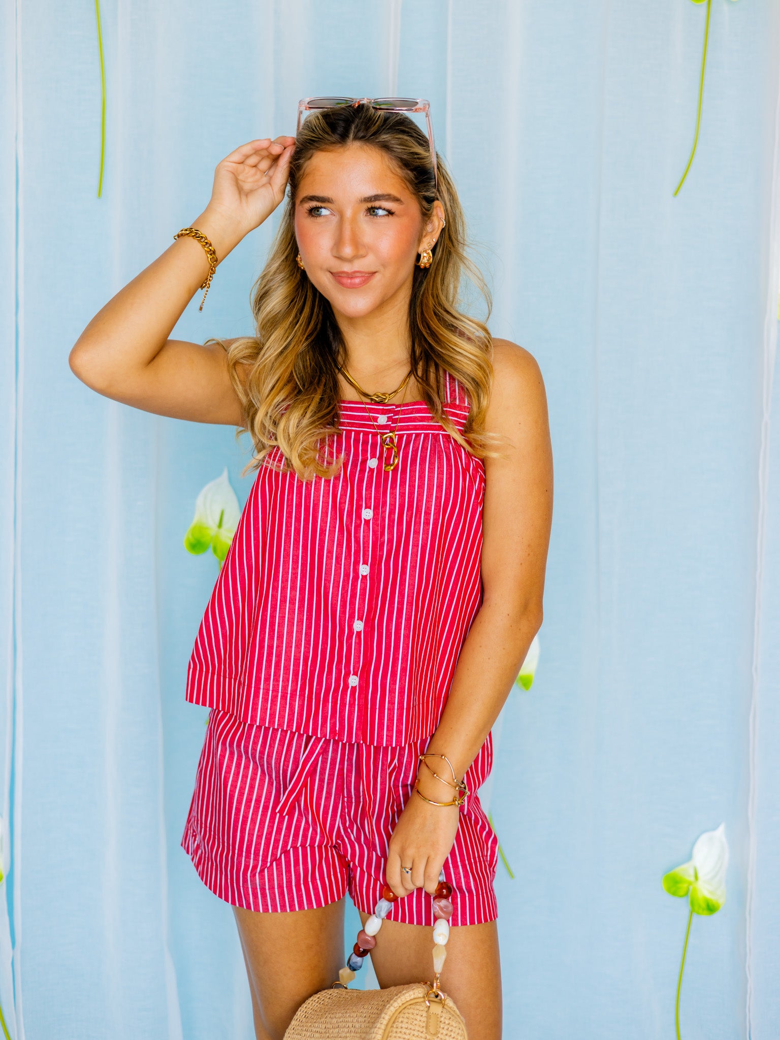Sweetheart Stripe Top