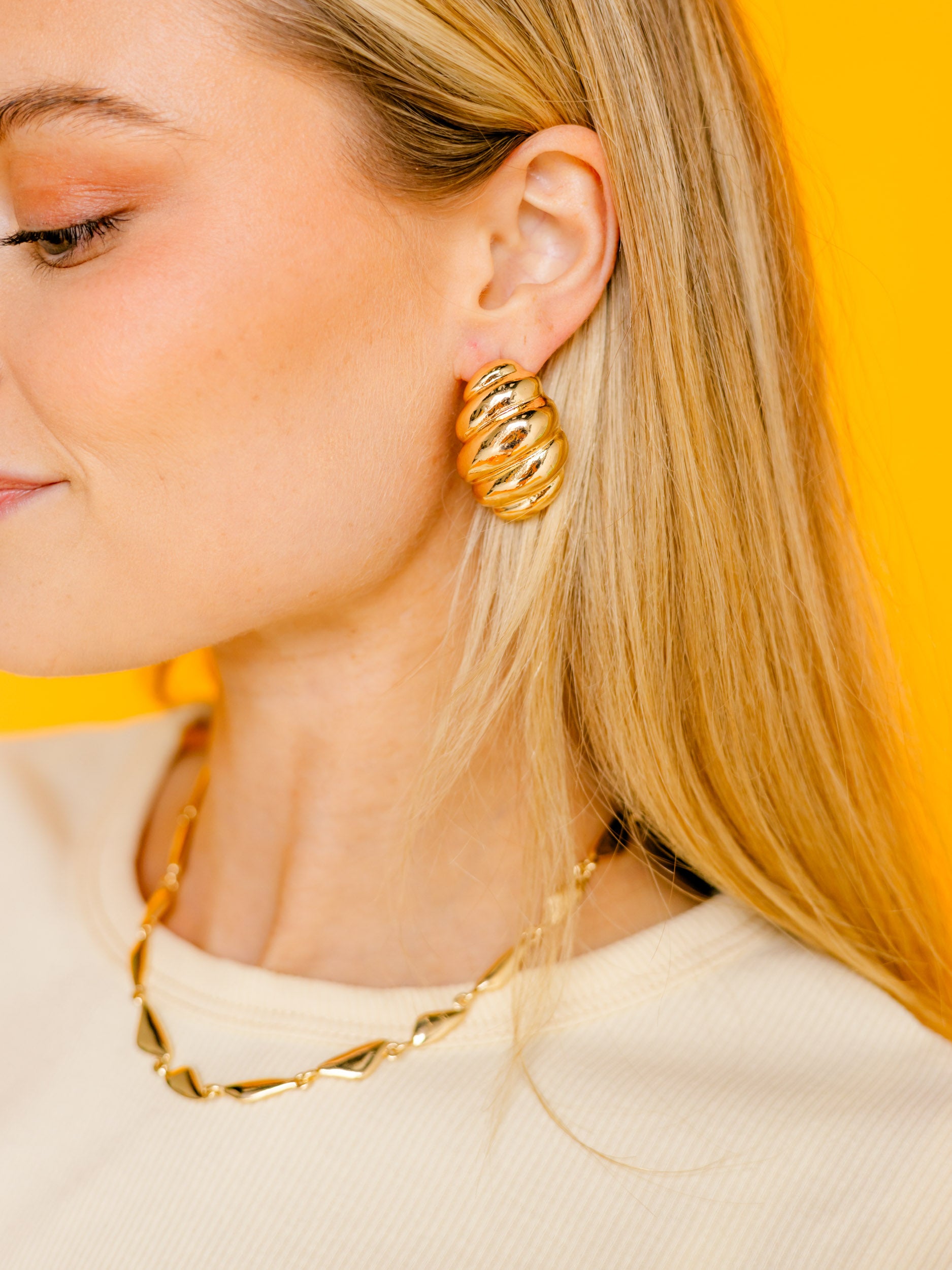 Speaking French Earring