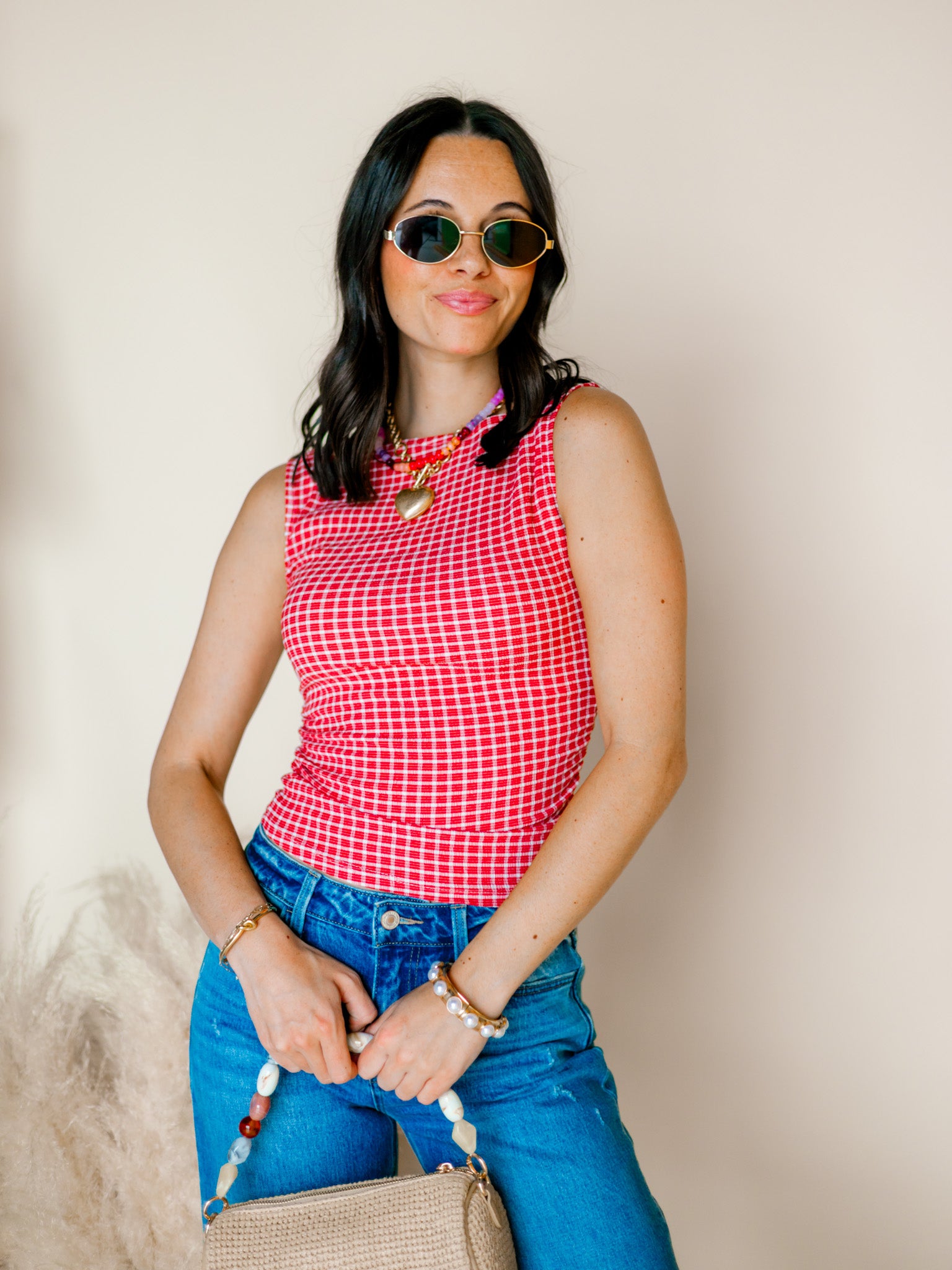 Love Check Top