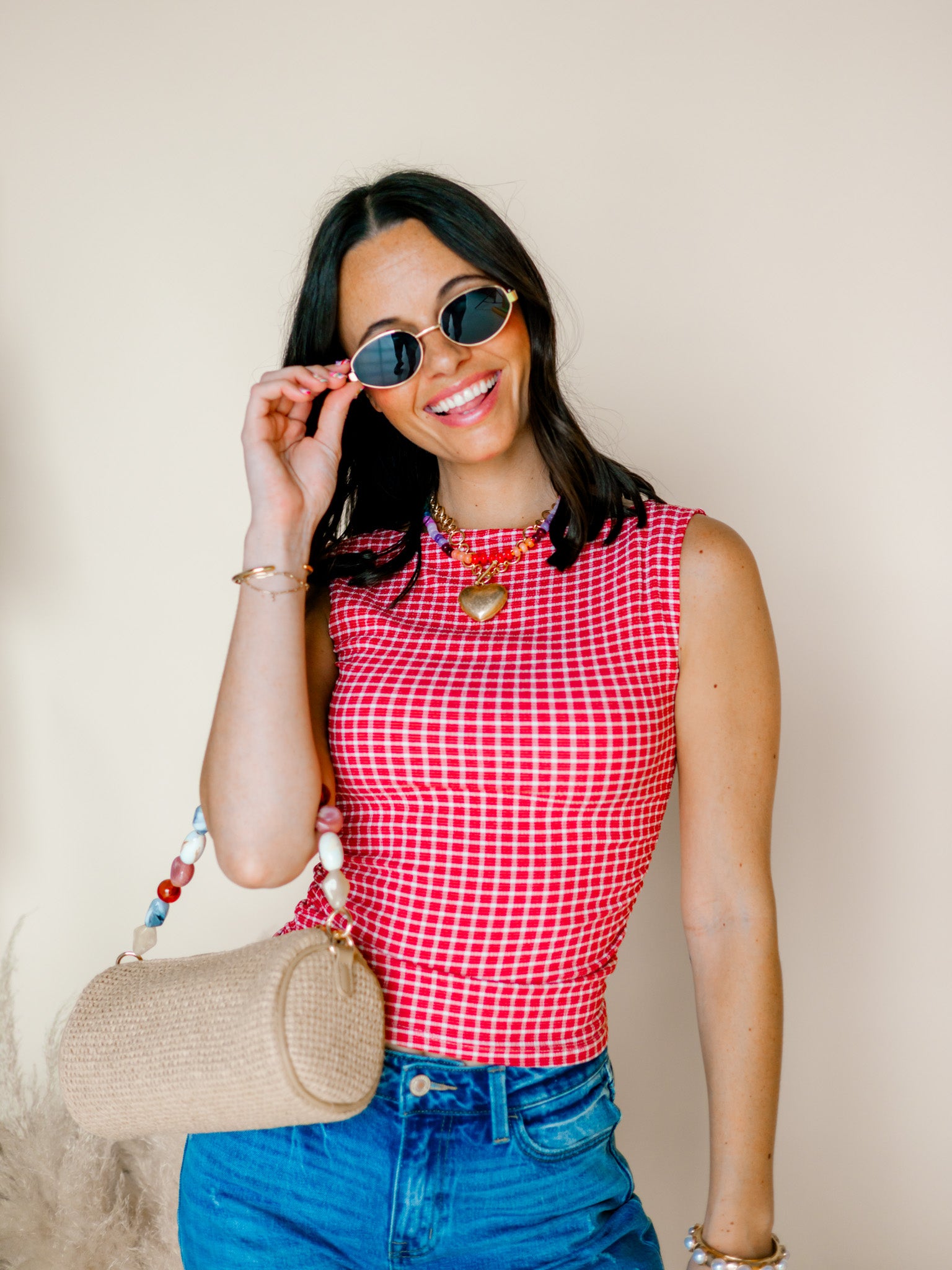 Love Check Top