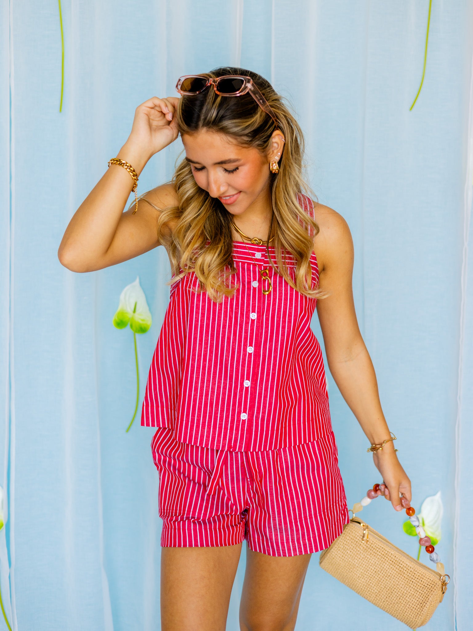 Sweetheart Stripe Top