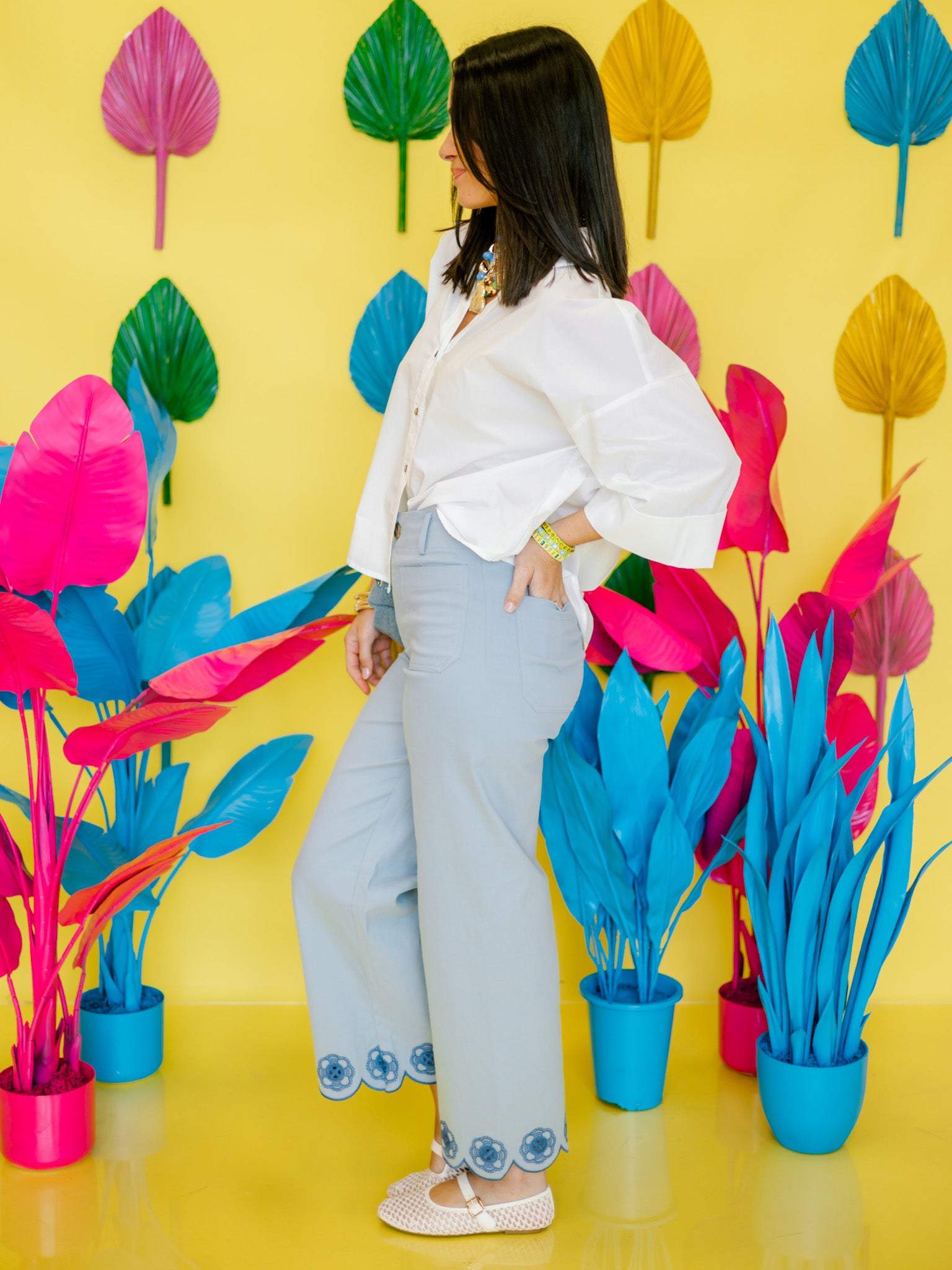 Floral Stroll Pant