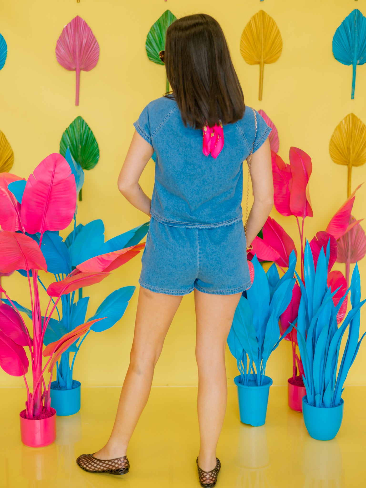 Timeless Denim Summer Top