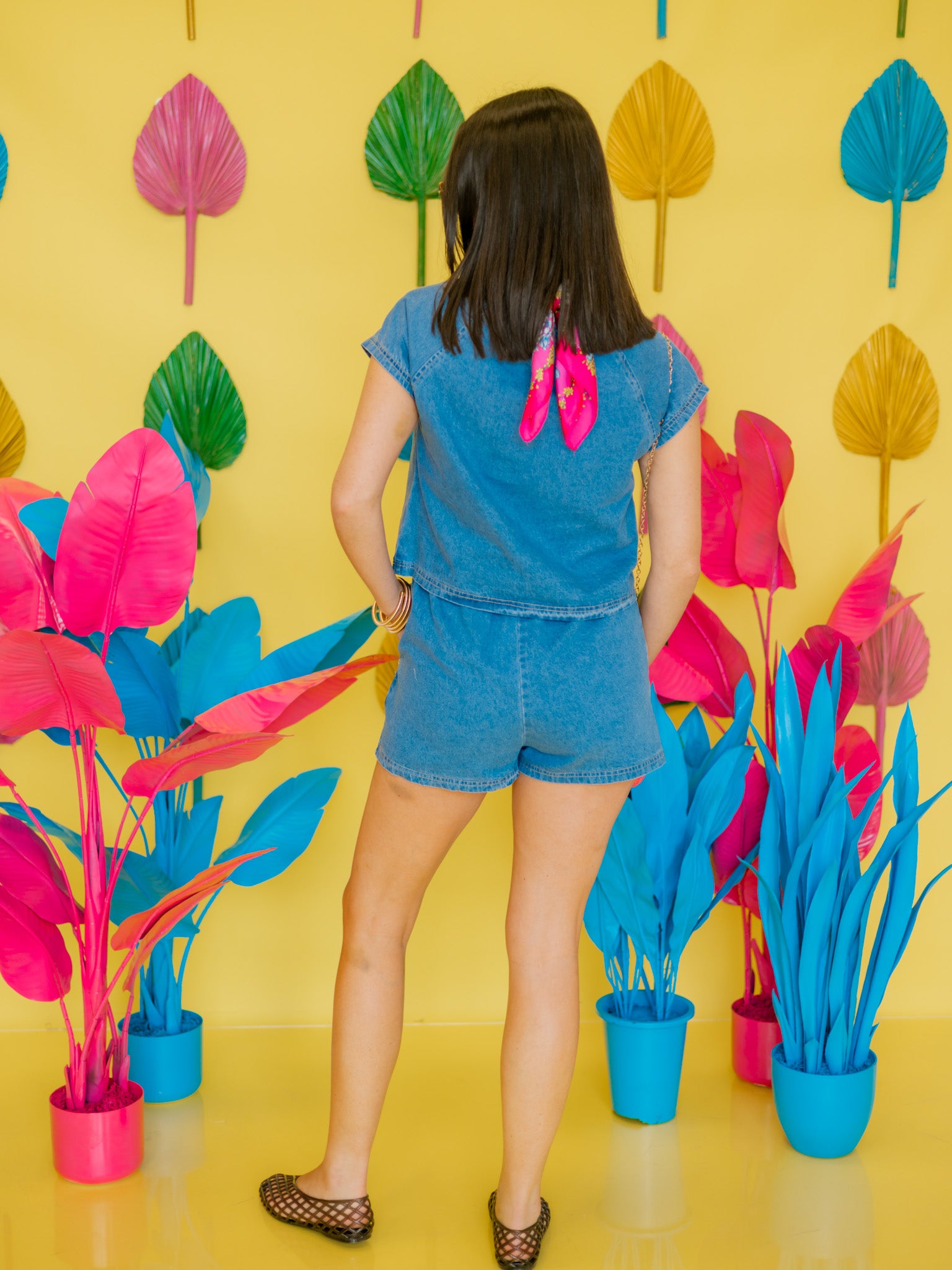 Timeless Denim Summer Shorts