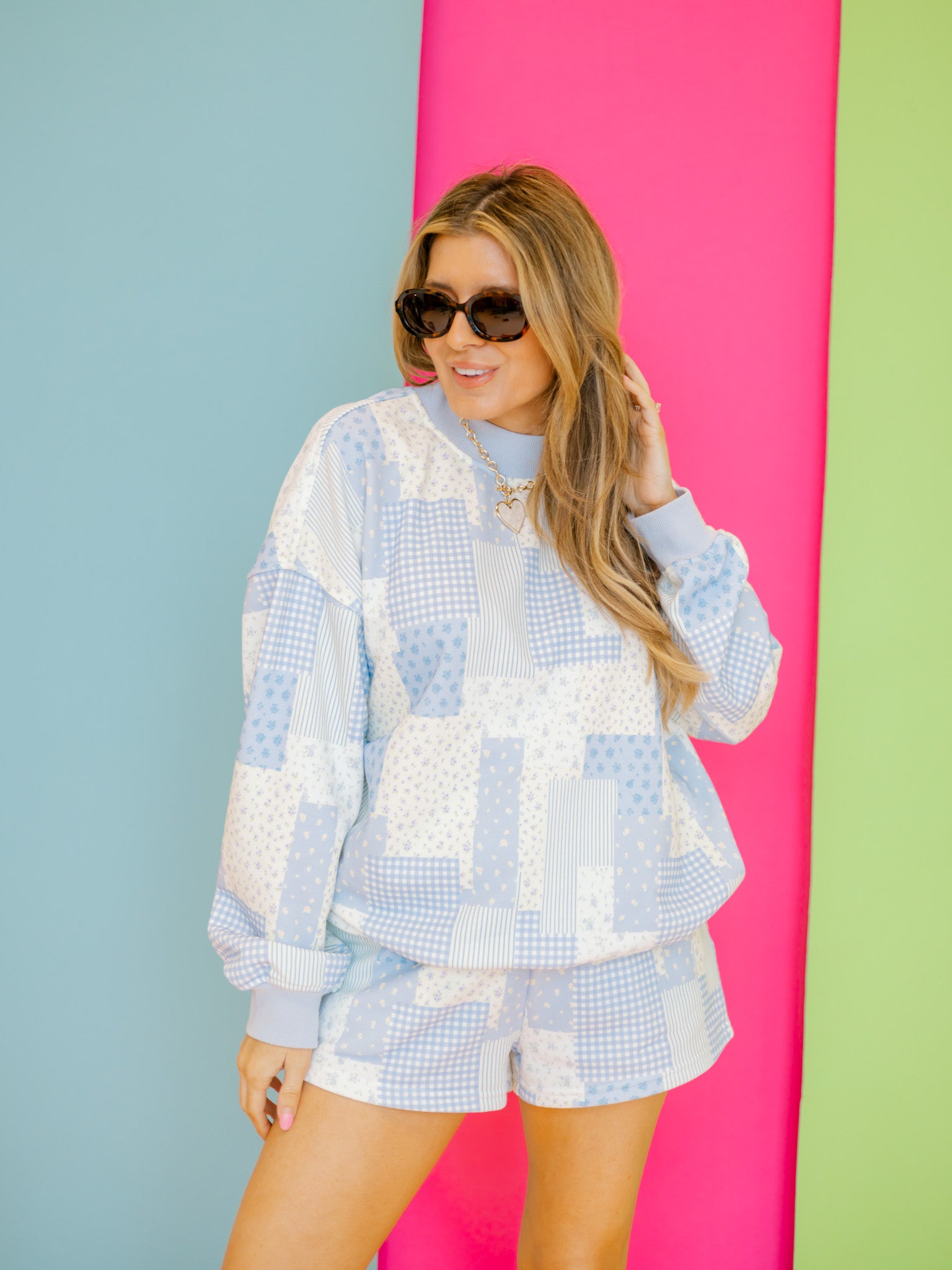 Patchwork Cutie Pullover