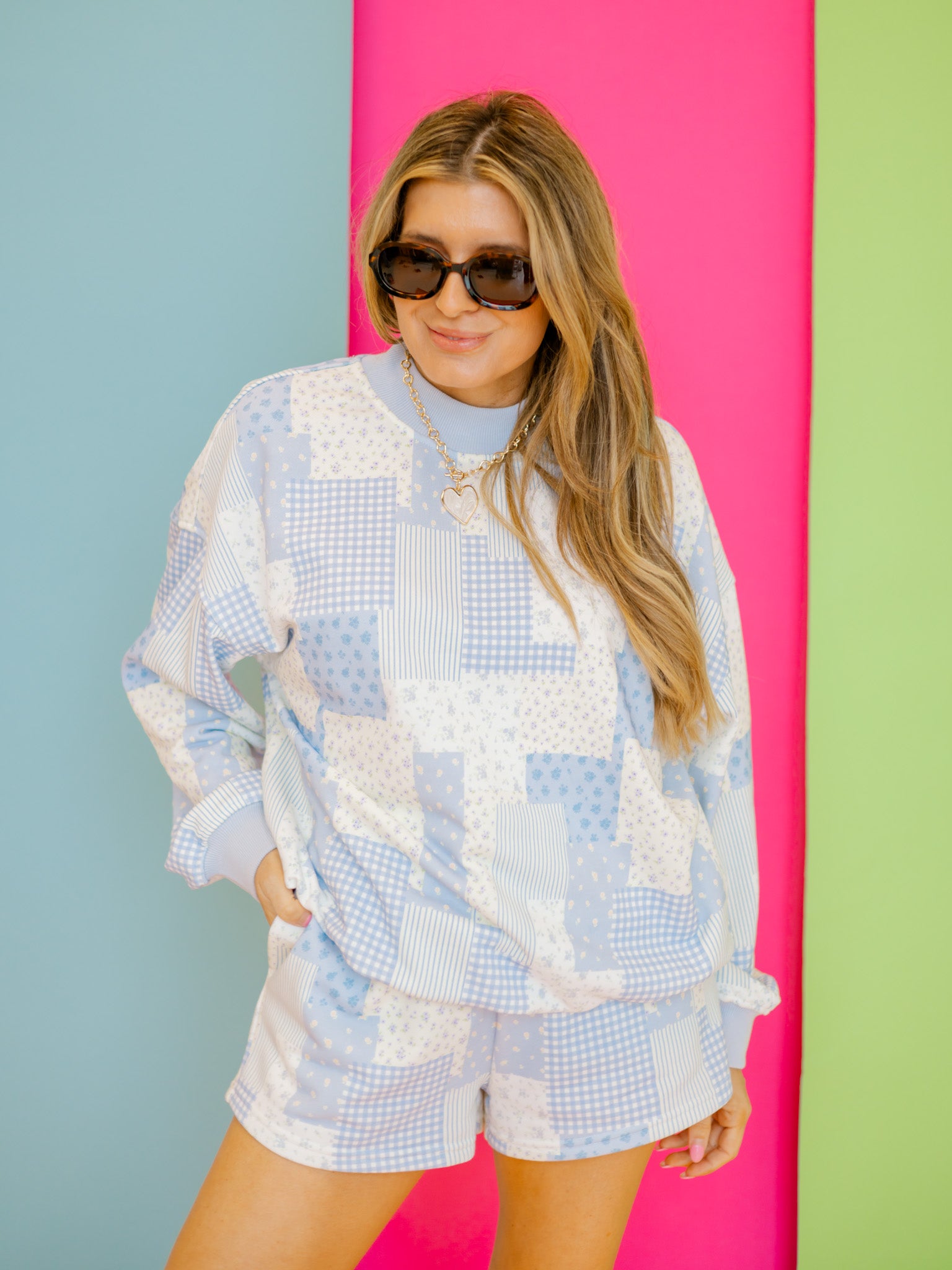 Patchwork Cutie Pullover