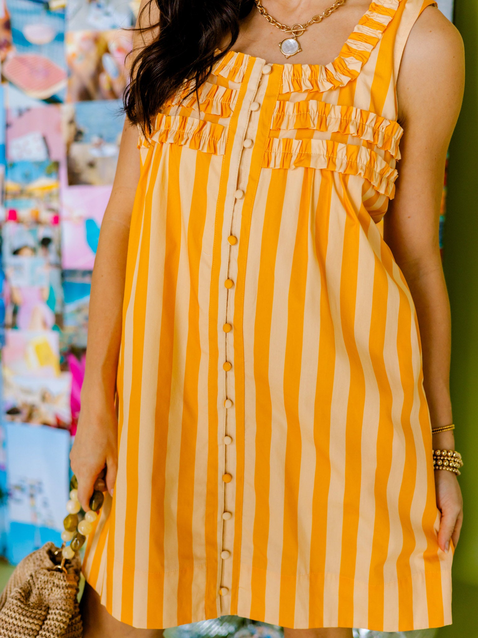 Golden Heart Dress
