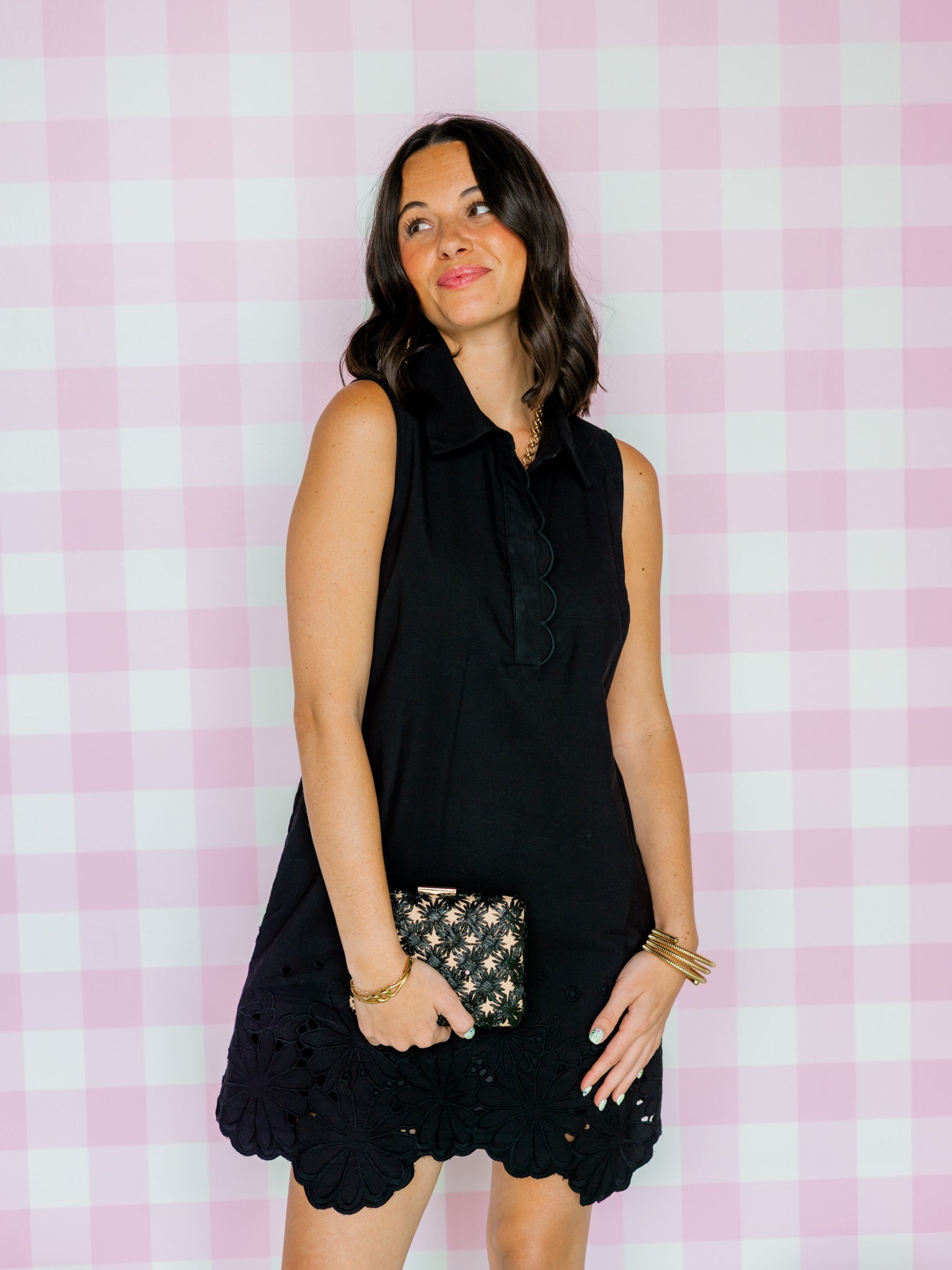 Noir Garden Dress