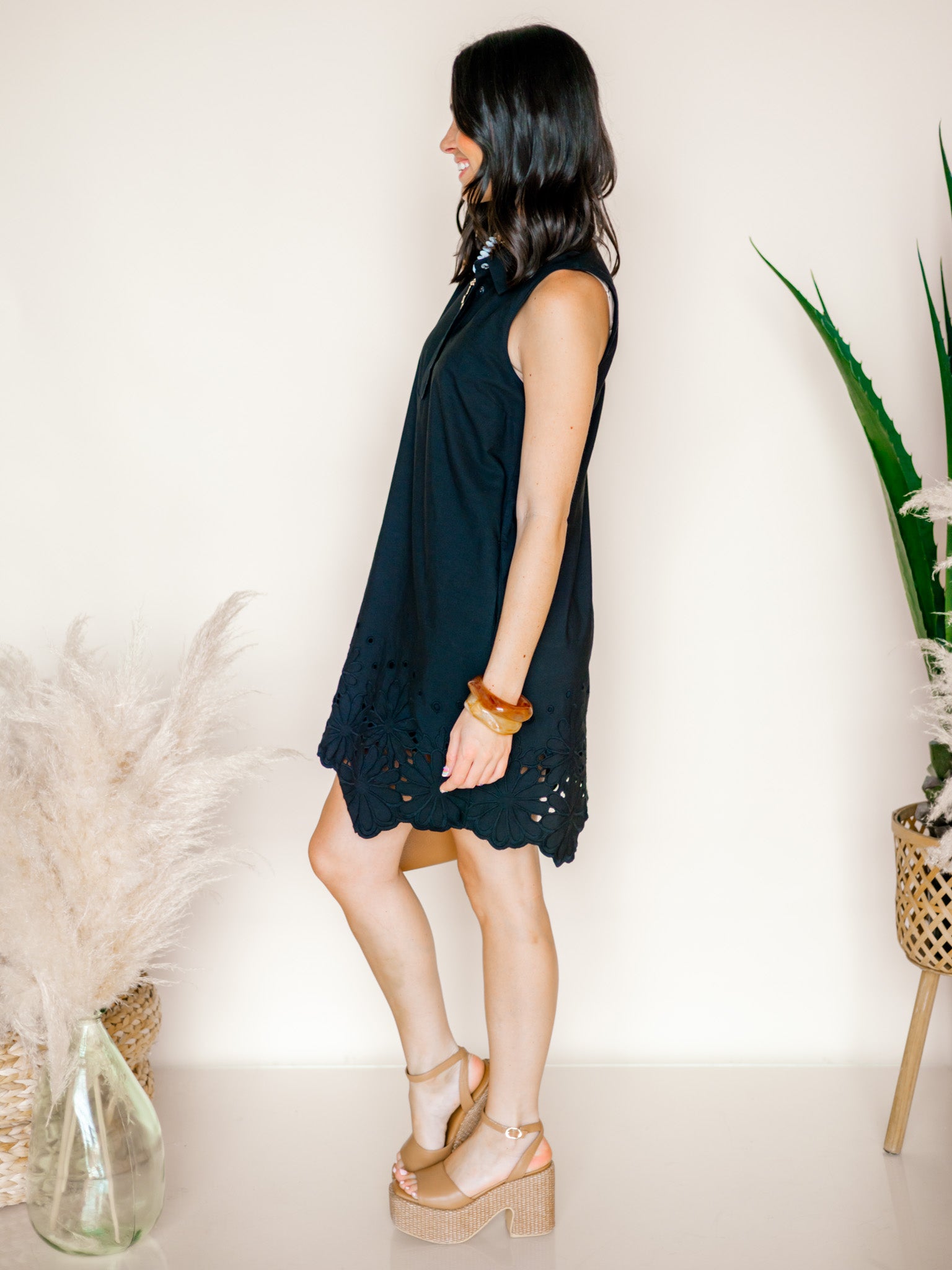 Noir Garden Dress