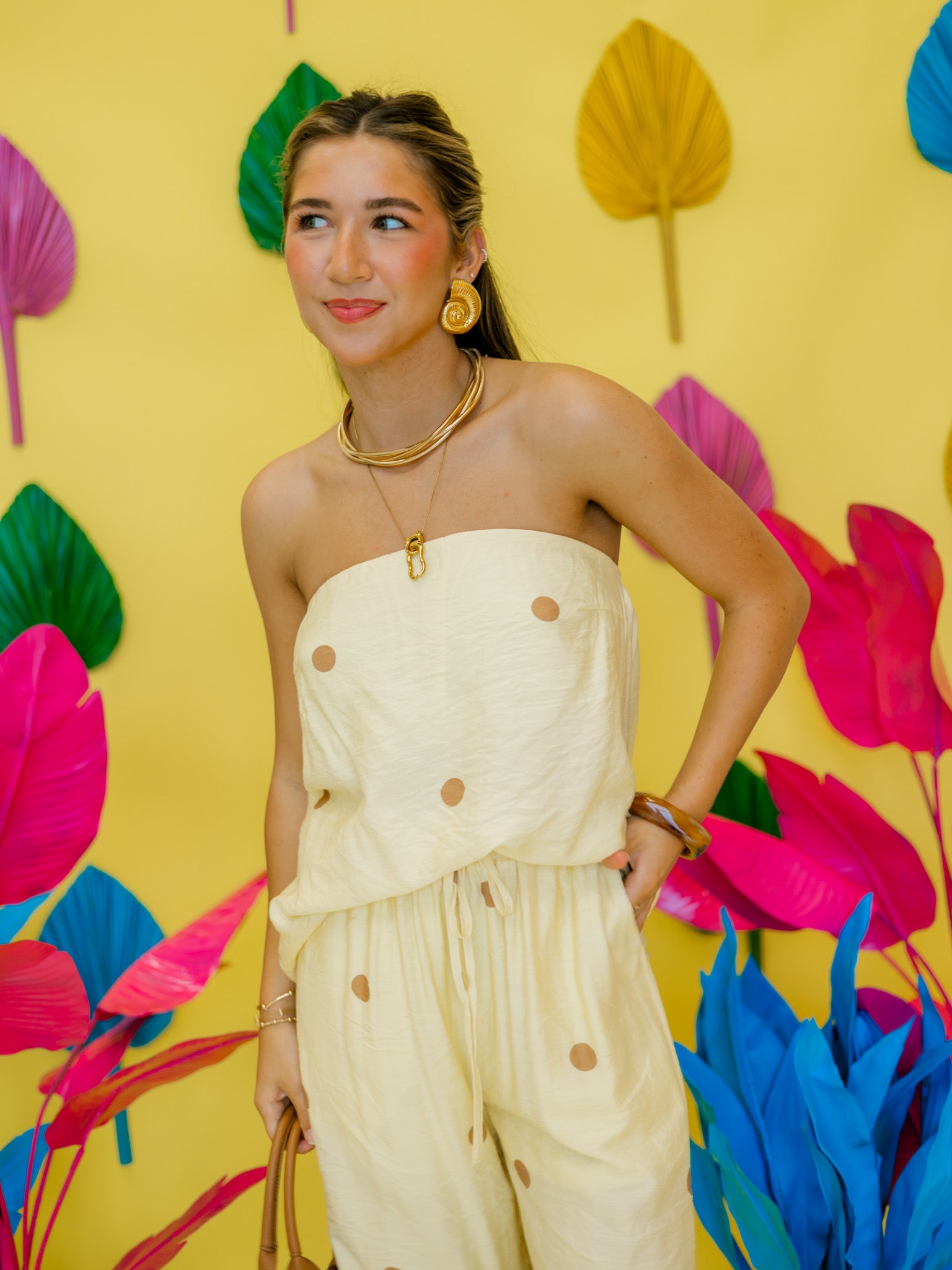 Sunshine Dot Top