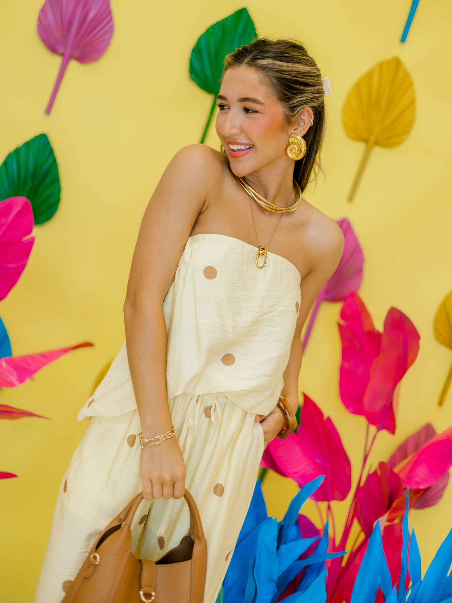 Sunshine Dot Top