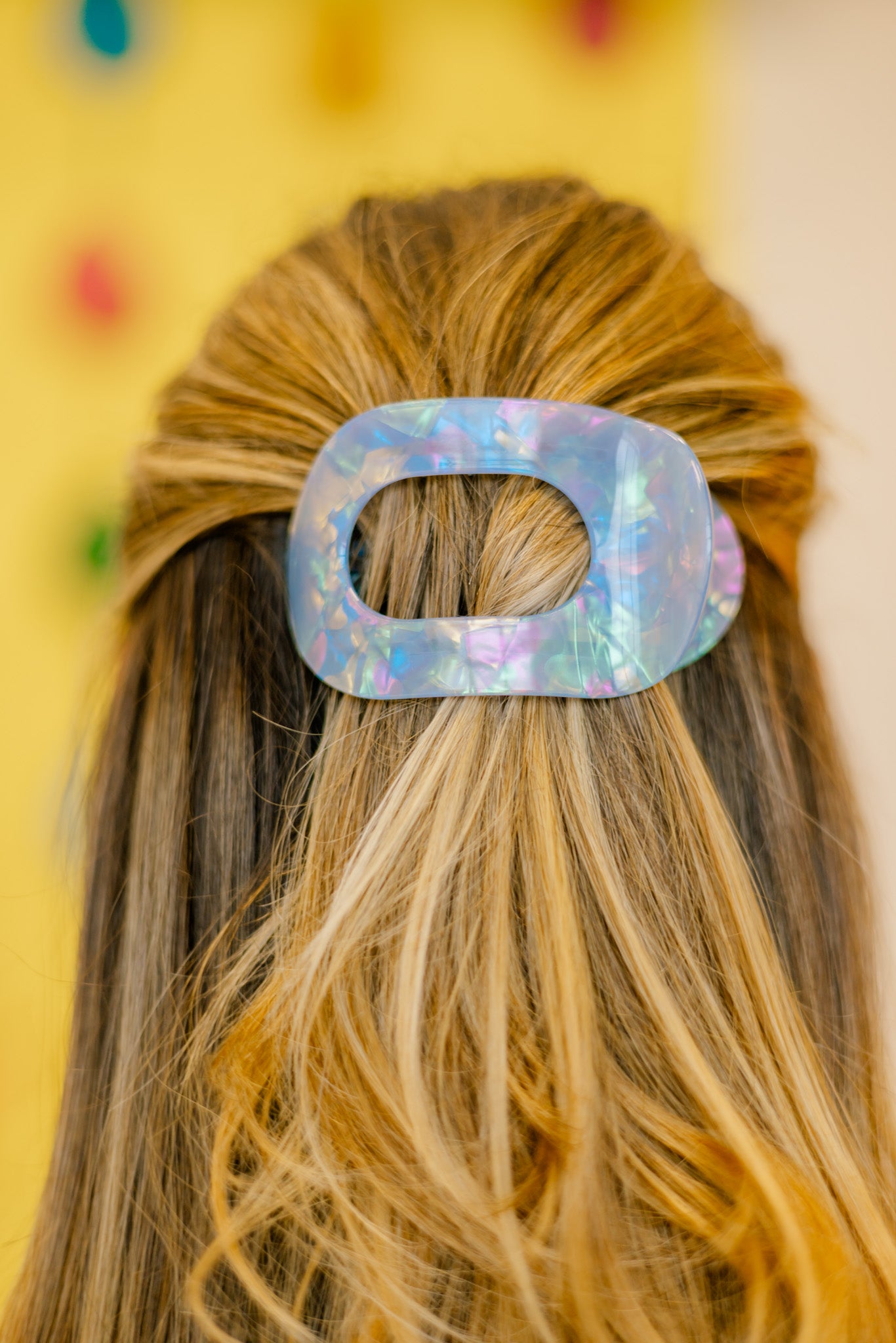 Prism Glow Claw Clip