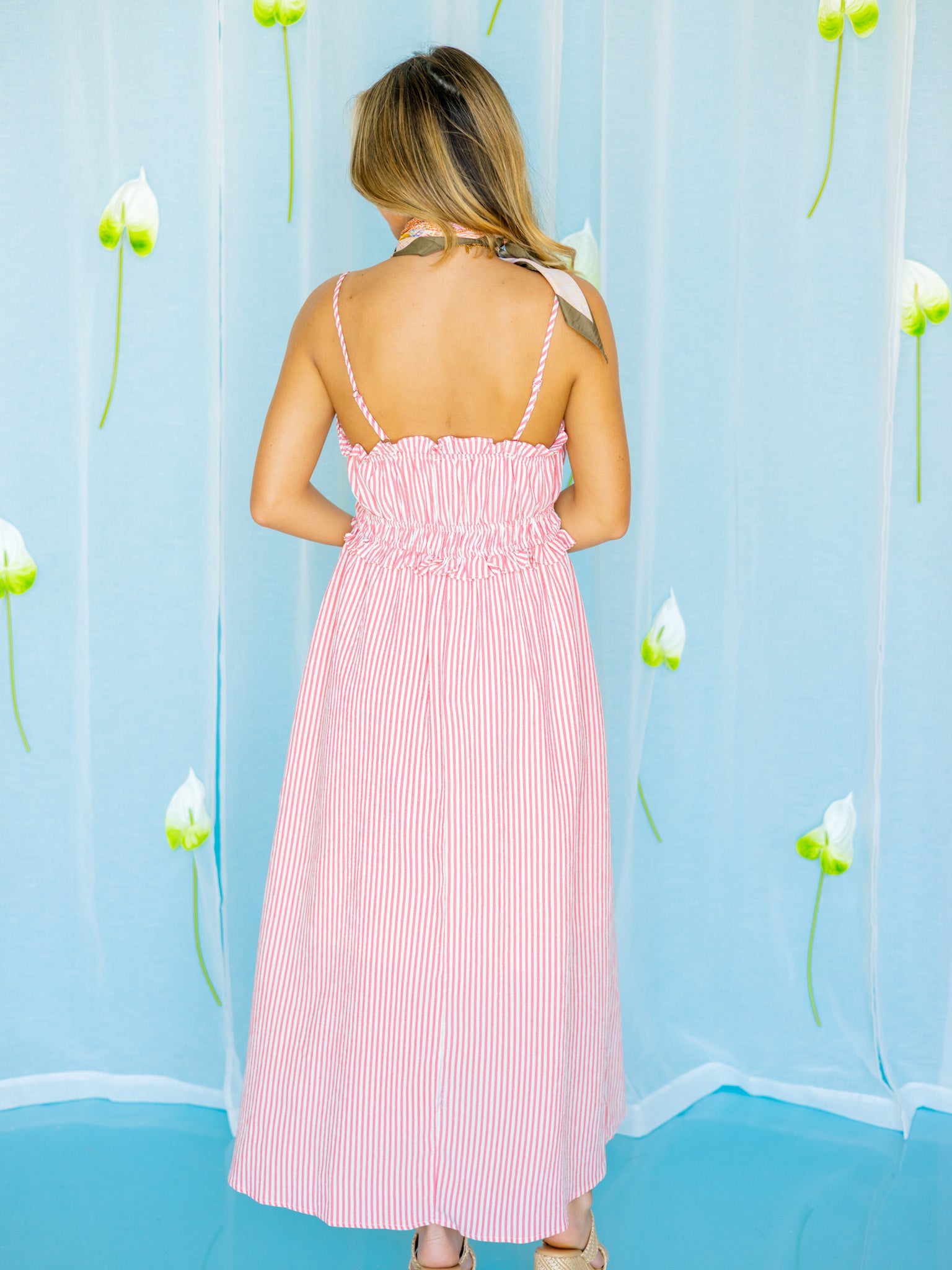 Elodie Striped Dress