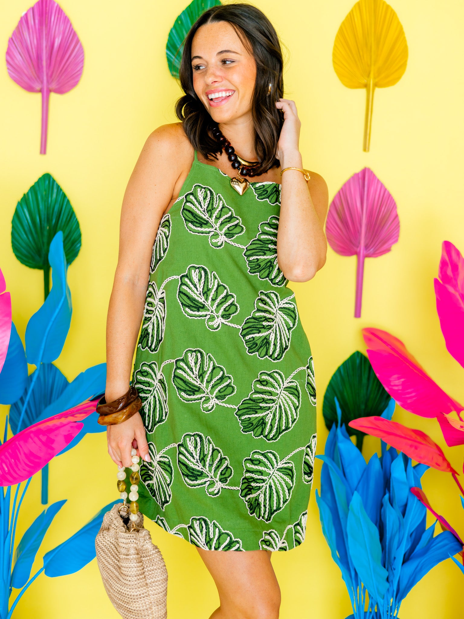 Palm Paradise Dress